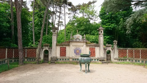Paris (France), jardin d'agronomie tropicale de Paris, bois de Vincennes, 18 mai 2017