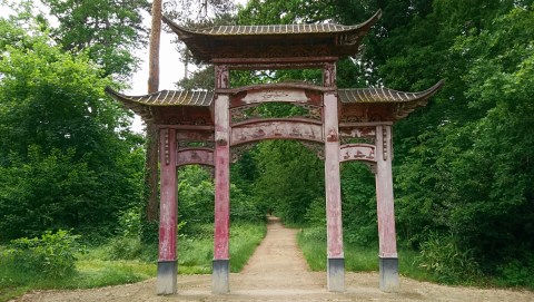 Paris (France), jardin d'agronomie tropicale de Paris, bois de Vincennes, 18 mai 2017