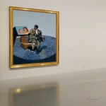 Montpellier (Occitanie, France). Musée Fabre, exposition « Francis Bacon/Bruce Nauman. Face à face. » 15 août 2017.