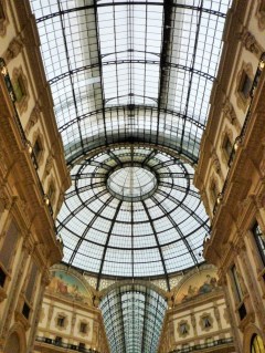 Milan (Italie) / Milano (Italia), Galleria Vittorio Emanuele II, 6 novembre 2017