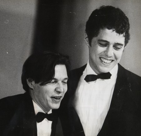 Antônio Carlos (« Tom ») Jobim et Chico Buarque au Festival international de la chanson de Rio (1968)