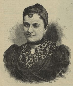 Domitila de Carvalho (1871-1966), première femme inscrite à l'Université de Coimbra, en 1891.
