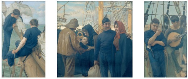 Constantino Fernandes (1878 – 1920). O marinheiro (1913). Museu do Chiado, Lisbonne