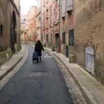 Toulouse (Occitanie, France), rue Merlane, 13 janvier 2020