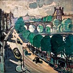 Mily Possoz (1888-1968). Paris - Quai Voltaire (1930-1937). Lisbonne, MNAC (Museu Nacional de Arte Contemporânea), Museu do Chiado.