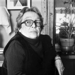 Marguerite Duras (1914-1996). Photo © Hélène Bamberger - Éditions de Minuit