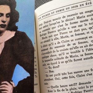 Marguerite Duras (1914-1996). Dix heures et demie du soir en été (1960). Gallimard, impr. 2008, ISBN 978-2-07-022099-1, page&nbsp;57.