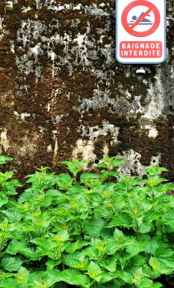 « Baignade interdite ». Toulouse (Occitanie, France), 29 mars 2024